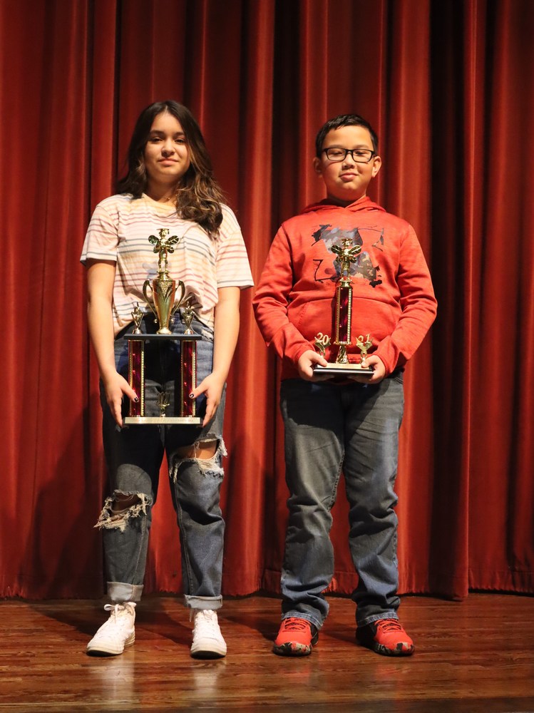 ICSS Spelling Bee Champion and Runner-Up