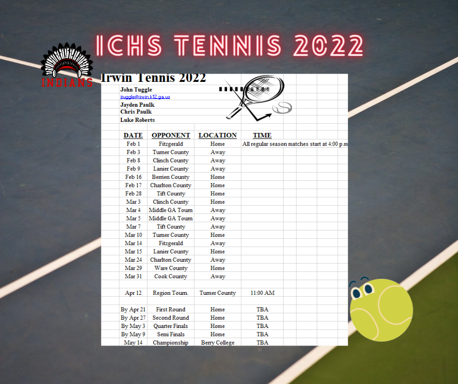 ICHS Tennis 2022
