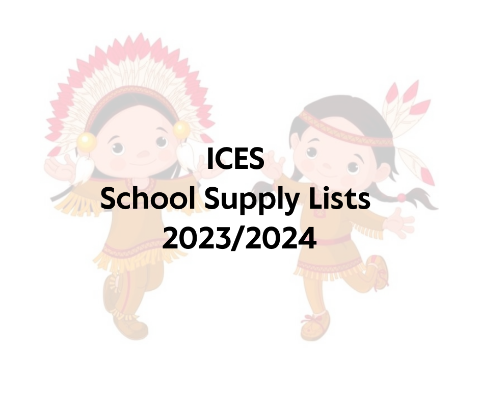 ICES School Supply Lists 2023/2024 Irwin County Elementary