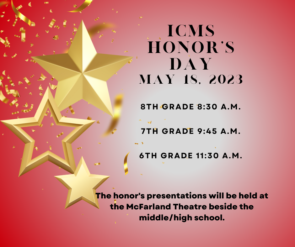 ICMS Honor's Day