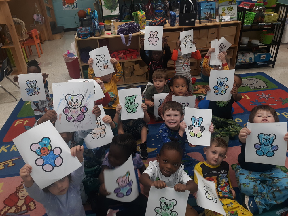 Mr. Haggard's Pre-k Class Colors Book Character