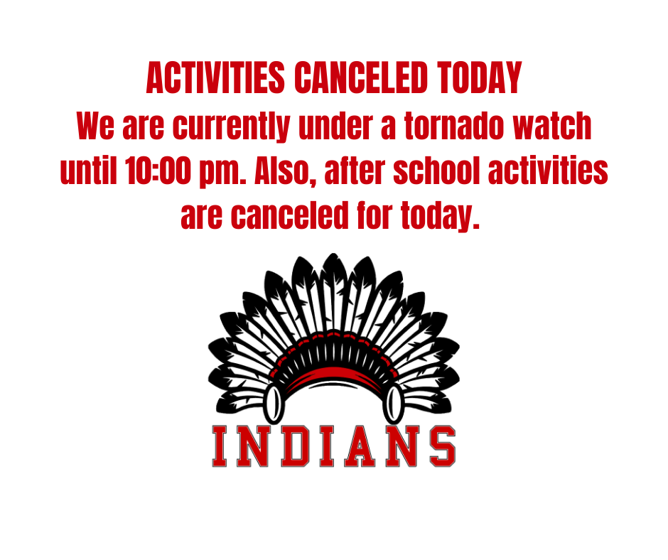 Activities Canceled Today