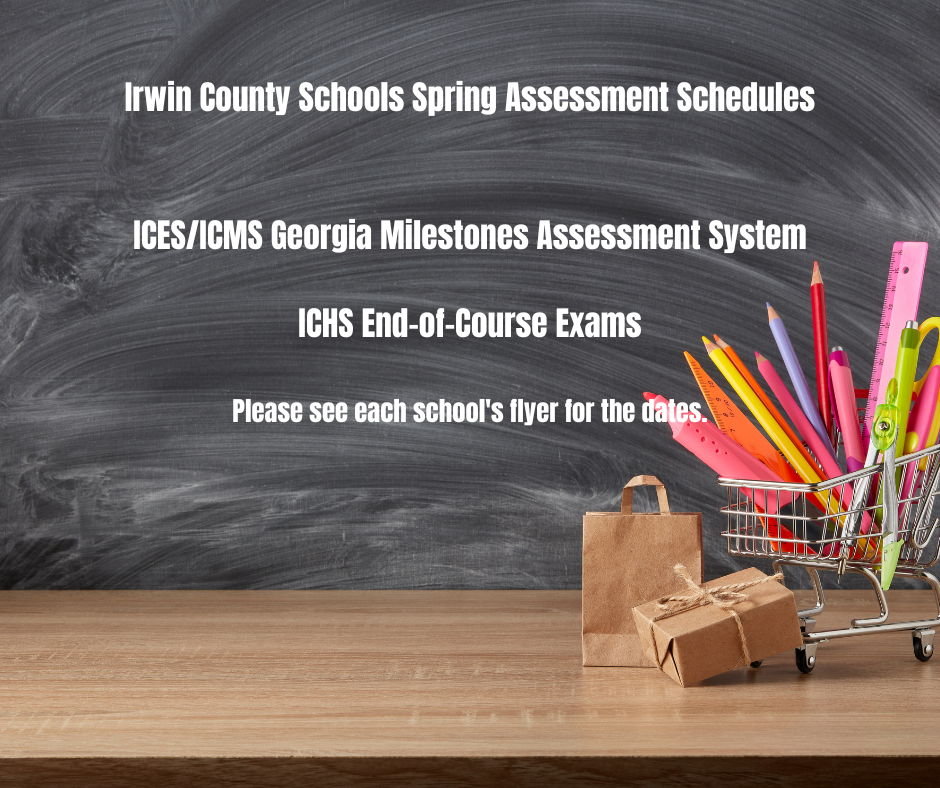 ICSS Spring Testing Schedules