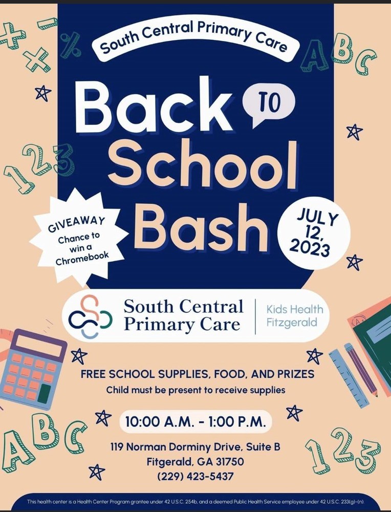South Central Primary Care Back to School Bash