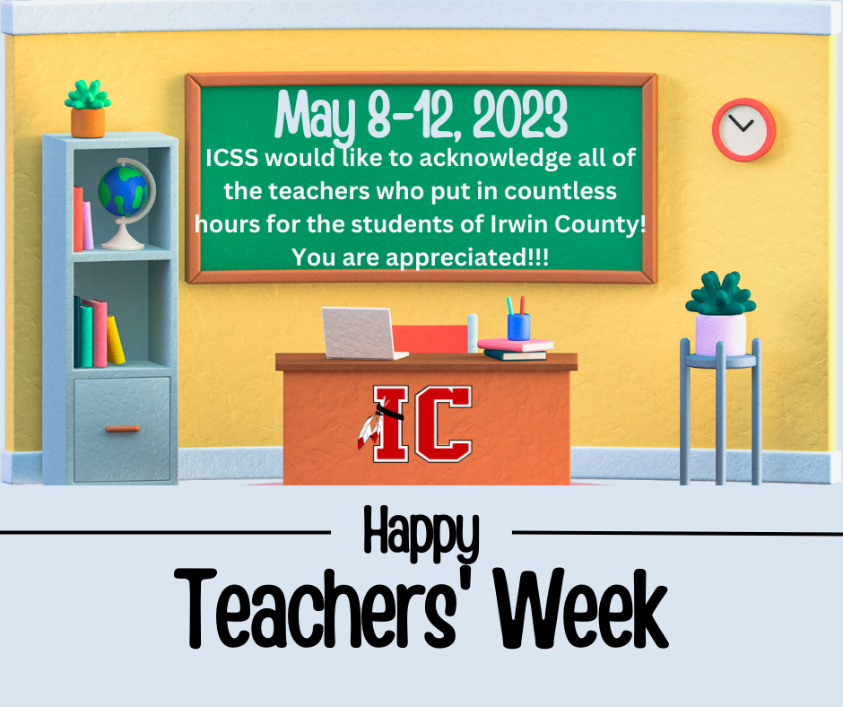Happy Teacher Appreciation Week! #teacherappreciationweek #weareirwin 