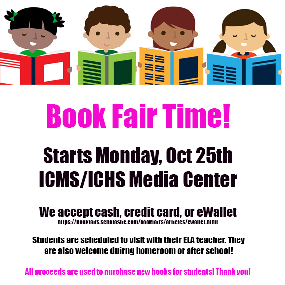 Book Fair ICHS/ICMS