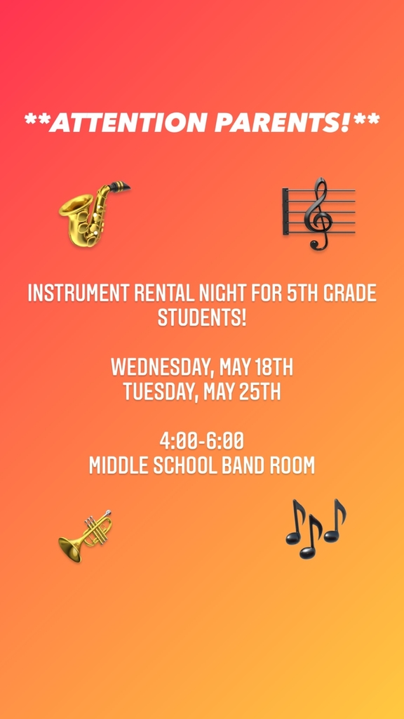5th Grade Band Instrument Rental