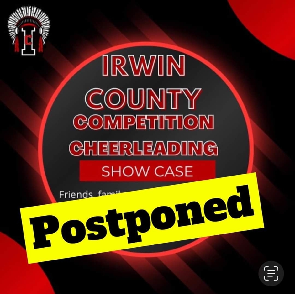 ICHS/ICMS Competition Cheerleading Showcase has been postponed. 